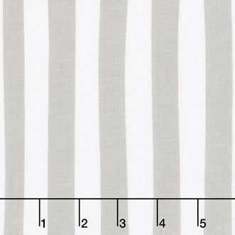 Love Story - Stripes Gray Yardage