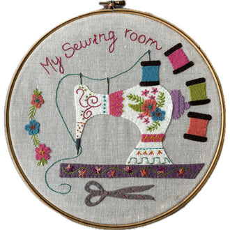 My Sewing Room Wool Felt Embroidery Appliqué Kit