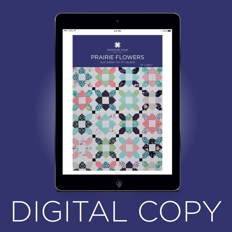 Digital Download - Prairie Flower Quilt Pattern by Missouri Star Primary Image