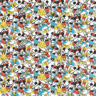 Disney Mickey and Minnie - Sensational 6 Snapshot Multi Yardage