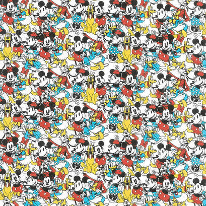 Disney Mickey and Minnie - Sensational 6 Snapshot Multi Yardage