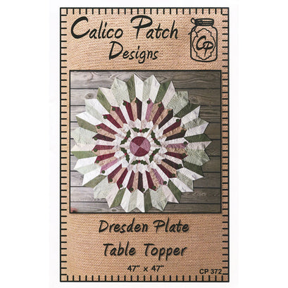 Dresden Plate Table Topper Pattern