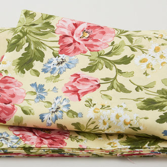 Poppies - Poppies Soft Yellow 2 Yard Cut