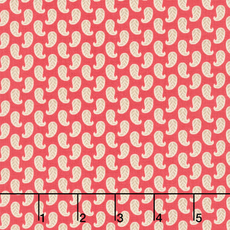 Rouenneries Trois - Cherie Rouge Yardage