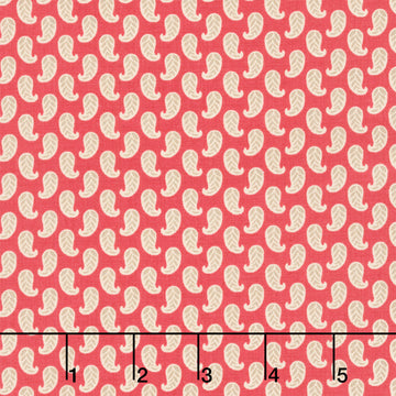 Rouenneries Trois - Cherie Rouge Yardage