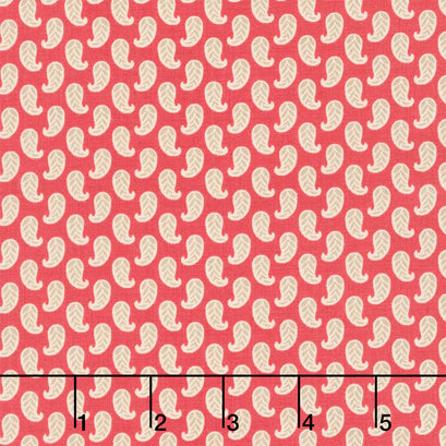 Rouenneries Trois - Cherie Rouge Yardage