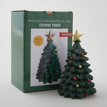 Missouri Star Winter Village: Town Tree Alternative View #1