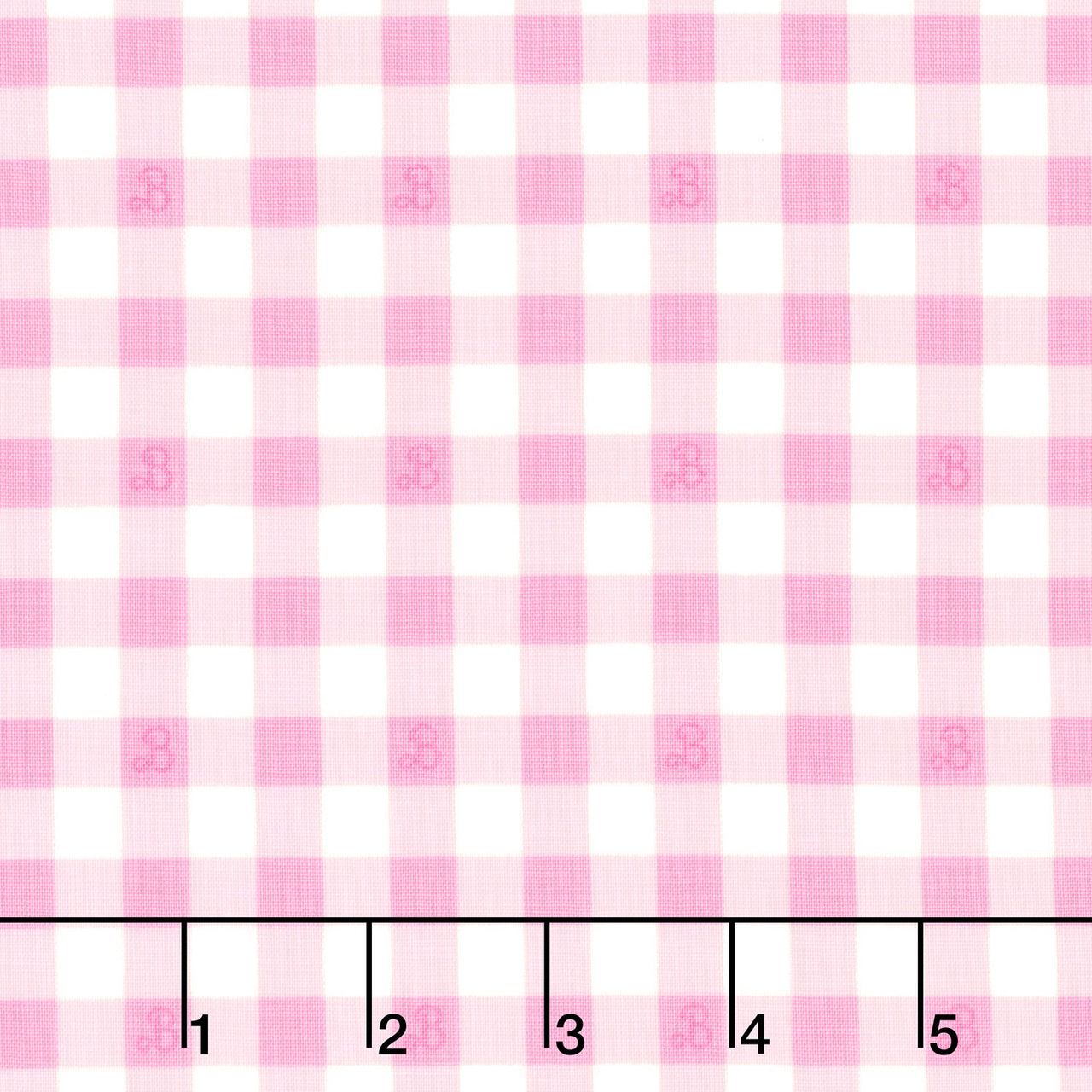 Barbie World - Barbie Gingham Pink Yardage Primary Image