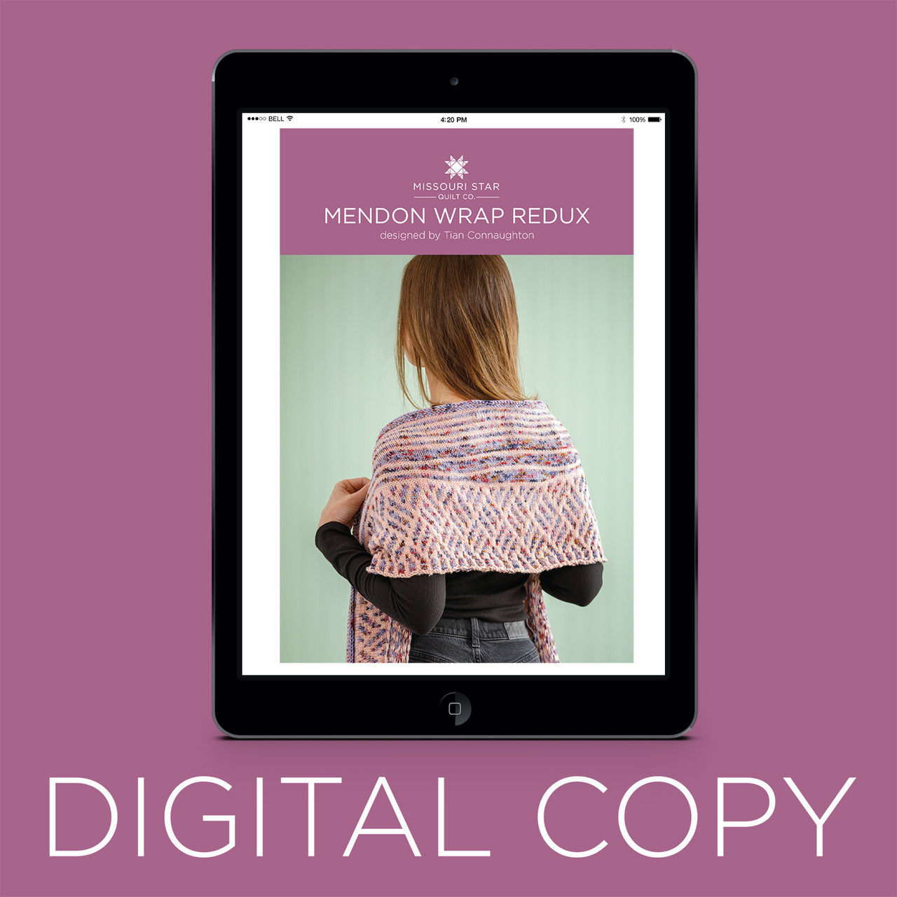 Digital Download - Mendon Wrap Knit Pattern