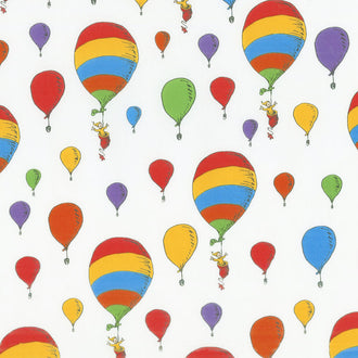 Oh the Places You'll Go - Balloons Bright Yardage