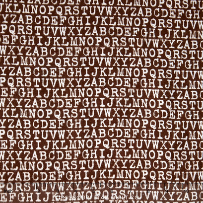 Cozy Cotton Girl - Cocoa Flannel Yardage