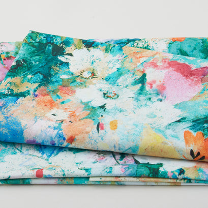 Nature's Contours - Floral Garden Multi 2 Yard Cut