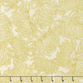 Imperial Collection 14 - Garden Colorstory Chrysanthemum Ivory Metallic Yardage