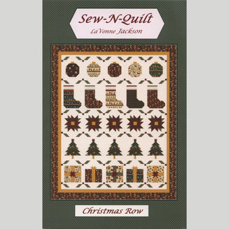 Christmas Row Quilt Pattern