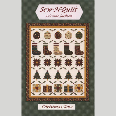 Christmas Row Quilt Pattern