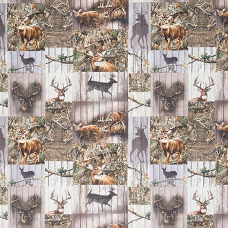 Realtree - Plank Deer Patch Multi Yardage