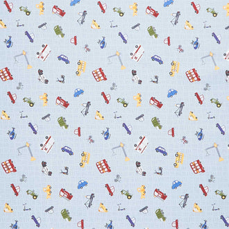 It Takes a Village - Traffic Jam Gray Yardage