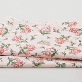 Graceful - Tossed Floral Pink/Terra Cotta 2 Yard Cut Primary Image