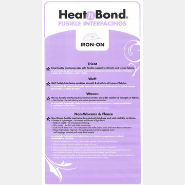 HeatnBond Non-Woven Craft Fusible Extra Firm White Yardage - 20" Wide Alternative View #1