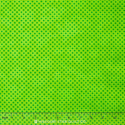 Color Union - Lime Blocks Yardage