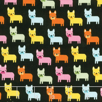 Urban Zoologie Minis 2018 - Dogs Sweet Yardage