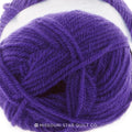 Encore Worsted Bright Purple Yarn 100g