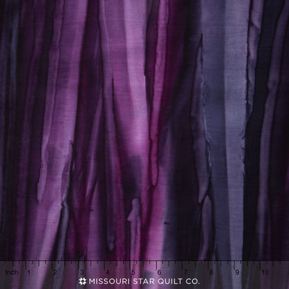 Artisan Batiks - Patina Handpaints Stripes Wineberry Yardage