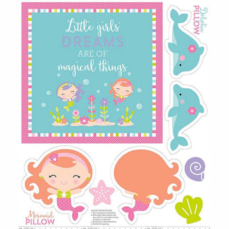 Under the Sea - Mermaid Aqua Panel