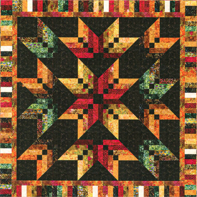 Missouri Star Tonga Cider Binding Tool Star Quilt Kit