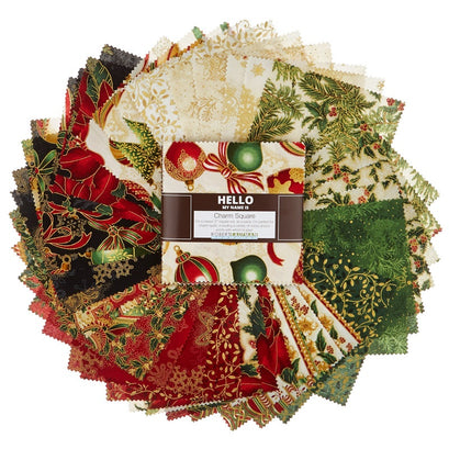 Holiday Flourish 10 Holiday Charm Pack