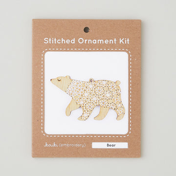 Bear Stitched Ornament Kit Alternative View #3