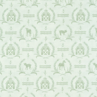 Willow's Farm - Farm Yard Damask Willow Yardage