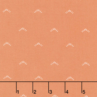 Garden Dreams - Shimmer Terracotta Yardage