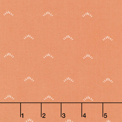 Garden Dreams - Shimmer Terracotta Yardage