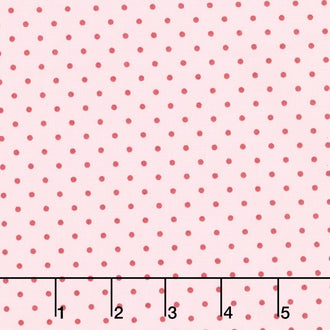 A Walk on the Prairie - Dots Dusty Pink Yardage
