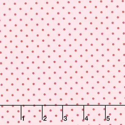 A Walk on the Prairie - Dots Dusty Pink Yardage