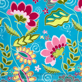 Fantine - Fantine Main Blue Yardage