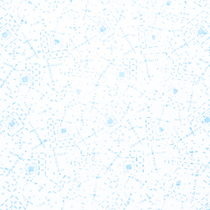 Tonga Batiks - Bluebell Geo Lines and Dots Mist Yardage