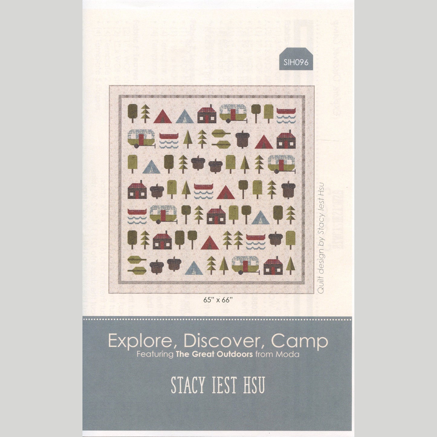 Explore, Discover, Camp Quilt Kit Alternative View #2