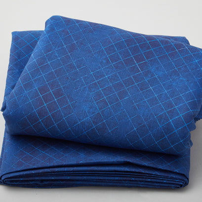 Trellis 108" - Trellis Blue 3 Yard Cut