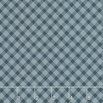 Snowman Gatherings IV - Window Pane Night Sky Yardage