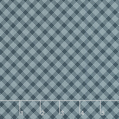 Snowman Gatherings IV - Window Pane Night Sky Yardage