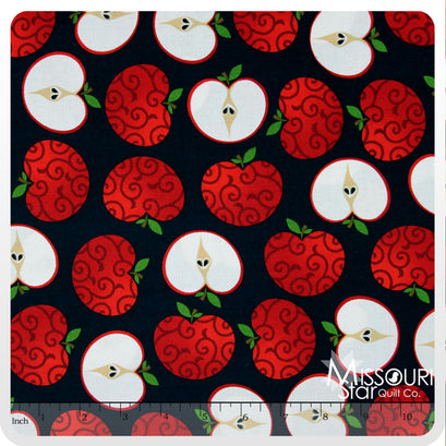 Metro Market - Black Apples Yardage