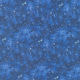 Rhapsody in Blue (Northcott) - Texture Dark Blue Yardage Primary Image