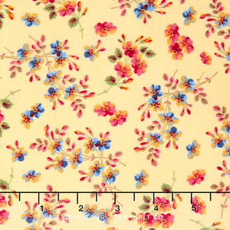 Juliette - Bouquet Yellow Yardage