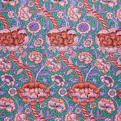Kaffe Fassett x The Original Morris & Co. - Wandle Red Yardage