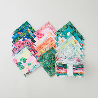 Lotus and Koi Fat Quarter Bundle