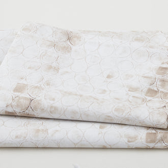 Rust & Bloom - Rounds Ecru 2 Yard Cut