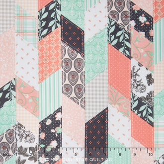 Sew Charming - Sew Designer Cloth Coral Yardage