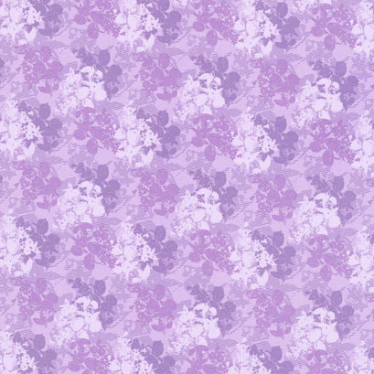 Florets - Lavender 108" Wide Backing Yardage